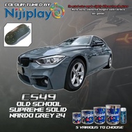NIJIPLAY AIKKA CS49 NARDO GREY 24 OLD SCHOOL SUPREME SOLID COLOUR 2K PAINT