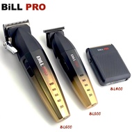 BiLL PRO BL600 BL800 BL400 Professional Barber 9000RPM Motor Electric Push Hair Clipper Oil Head Gra