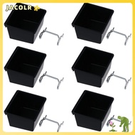 JACOLR Pegboard Bins, PP Pegboard Hooks, Pegboard Box