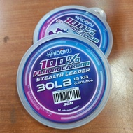👍KAIDOKU 100% FLUORO CARBON STEALTH LEADER TALI TANGSI TALI PERAMBUT