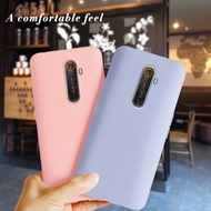 สำหรับRealme X2 Proลูกกวาดสีนุ่มแข็งกันกระแทกเคสโทรศัพท์เคลือบฝาหลังป้องกัน