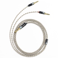 6N Single Crystal Silver Upgrade Cable 3.5mm/4.4mm/4Pin XLR Headphone Cable for HIFIMAN SUSVARA ANAN
