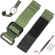 Precision Nylon Large Dial Diesel Watch Band,Velcro Nylon Strap Resin Buckle Outdoor Sports Watch Bands Suitable for Men's Diesel/Omega/LONGINES/Tudor Watches