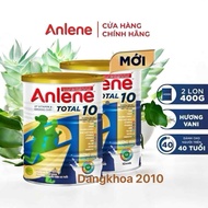 Combo of 2 cans of Anlen e Total 10 powdered milk 400g/1 can (expiry date 9/2026)