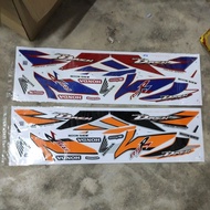 Stiker sticker body stripe (1) honda dash110v1 dash 110 v1 wave dash RSR