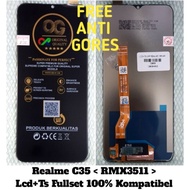 Realme C35 Lcd (Rmx3511) Fullset+Touchscreen Hp 100% Compatible Can Pay On The Spot Original OG Supe