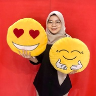 Smile pillow doll emoticon round pillow emoticon collection pillow character emoji ecofootwear.id
