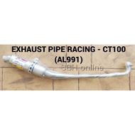 CT100/CT110 (AL) EXHAUST PIPE RACING ##EXHAUST RACING ALLOY ##EXHAUST OPEN ##EXHAUST 4 STROKE OPEN