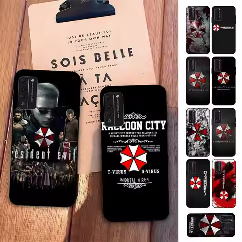 Umbrella Corporation Phone Case for Huawei Honor 10 i 8X C 5A 20 9 10 30 lite pro Voew 10 20 V30