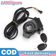 LANfigure 12V/24V/36V/48V/60V/72V Throttle Ebike With Battery Power Display Thumb Grips MY
