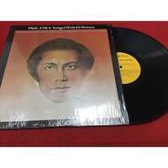 Paul Anka – Songs I Wish I'd Written 12 Inches LP PinHaiMusic B111 Shop