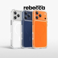 Rebecca Anti-Yellow Keephone Clear Case Supports Magnetic Wireless Charging for Iphone 17 Pro Max