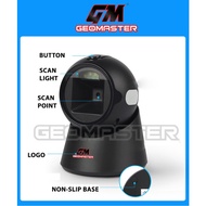 Cmos Scanner Barcode Table Scanner , Auto Scanner Barcode Scanner 20 Lines Desktop Barcode Reader