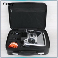 [fixory] Carrying Case for RC Controllers, Compatible with Aircraft RC Transmitters, Zippered Carryi