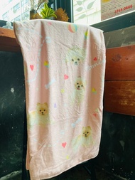 松鼠狗 博美犬 毛毯/冷氣毯