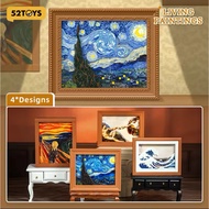 Official Store 52TOYS Movable Paintings ️QueSera Series-Living Mystery Box Collectible