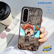Softcase Glass Kaca SAMSUNG A36 & SAMSUNG A56 - Case Handphone SAMSUNG A36 & SAMSUNG A56 [T130]
