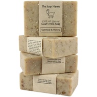 OatmealSoap-4Oatmeal&HoneyGoatMilkSoapBars,HandmadeinUSA,All,Unscented,SLSFree,NoParabens K4C8