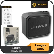 Speaker Bluetooth super bass Lenyes S105 Black Waterproof - Black