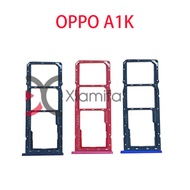 For OPPO A1K SIM Card Tray Sim Tray SD Card Holder Slot Parts Sim Card Adapter Replacement Part