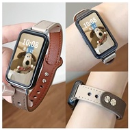 Slim Double Color T Leather Huawei Band 9 Strap Huawei Band 8,8NFC,7,6 Watchband For Huawei Band 8 Strap Huawei Band 6 Wristband Strap Replacement Huawei Band9 Strap