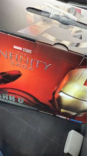 iron man helmet （正版授權）鋼鐵俠1:1電動發聲頭盔 MK5 INFINITY SAGA