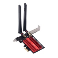 Fenvi FV-AXE3000 Wi-Fi 6E AX210 Bluetooth 5.2 Wireless 5374Mbps 2.4G/5GHz/6G WiFi 802.11AX/AC PCIExpress Network Card Adapter PC