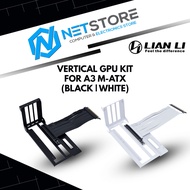 LIAN LI VERTICAL GPU KIT FOR A3 M-ATX - (BLACK | WHITE)