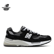 SEPATU NB NEW BALANCE 992 BLACK & WHITE -