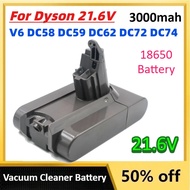 18650 Battery 3000mah for Dyson 21.6V V6 DC58 DC59 DC62 DC72 DC74 Handheld Vacuum Cleaner Floor Swee