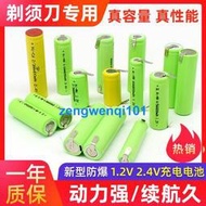 【橙子現貨】適用飛科飛利浦奔騰超人剃須刀電池1.2VAA2.4VAAA3.7V14500鋰電池