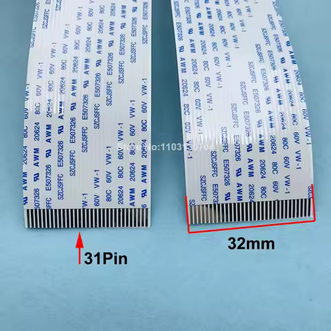 3PC Long Date Cable 2350mm 31pin DX5 FFC Flat Flex 1.0*31P*2350MM A For Epson 7880 7880C 9880 9880 M