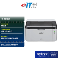 Brother HL-1110 / Brother HL-1210W Mono Laserjet Printer similar with LBP6030 LBP6030W 1210W 1110 60