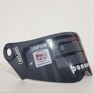 APPAREL BIKERS VISOR SIMPSON DARKSOME/MOD BANDIT DARK SMOKE BERKUALITAS DAN BERGARANSI