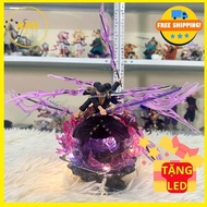 Super beautiful Zoro model with 3 heads, 6 hands, 9 swords, 9 haki, 25 cm tall - One Piece Toy