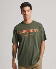 Superdry Code Core Sport T-Shirt - Dark Moss