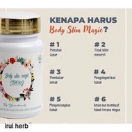 body slim magic strong herbal kapsul diet obat pelangsing original pom