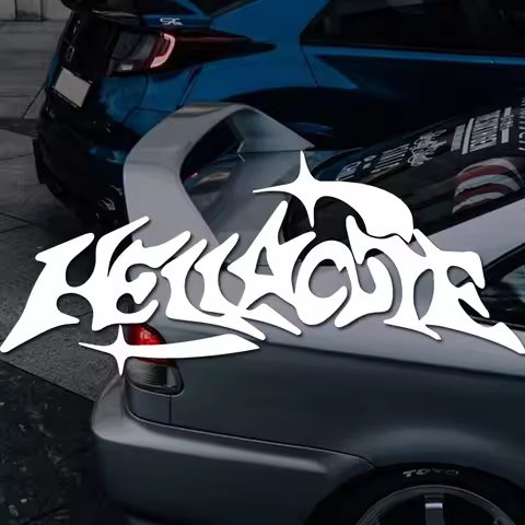 "HELLA CUTE"DECAL, Creative & Fashion Decal with High Quality for Car Truck & Laptop!