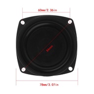 2PCS Woofer Radiator Bass Passive Speaker 3\" Low Frequency Loudspeaker Diaragm Vibration Plate DIY