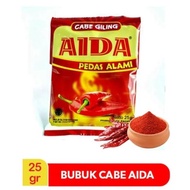 Cimol Seasoning 1 Aida Chili Powder 25 GRAM 1 SACHET - BUMBU Cooking Powder