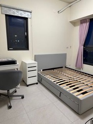 宜家IKEA雙人床架（師傅組裝完成全新未使用）