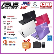 Laptop Asus X453 Intel Celeron Ram 8gb Ssd 256gb /Free Tas &amp; Mouse