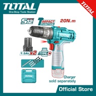 TOTAL สว่านกระแทกแบตเตอรี่ไร้สาย 12V #TIDLI12202