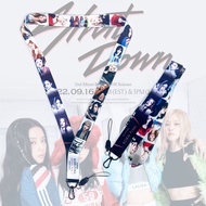 BlackPink Album BORN PINK Lanyard LISA JISOO Phone Hanging Neck Sling Lanyard