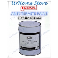 Cat anai anai anti-termite paint (black) 4000ml KOYA 4liter P-627 ANTI -TERMITE PAINT~BLACK