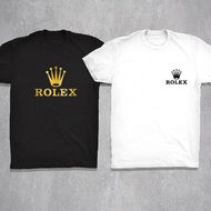 Rolex Unisex Men Women TShirt 100% Cotton Summer Shirt Brand New