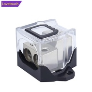 【READY STOCK】LOVETOUCH Car Audio Amplifier Modification Insurance 1/2 Ground Wire Box 2 Way Wire Box