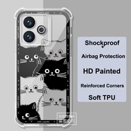 For Realme GT7 Pro Racing Reinforced Corners Soft TPU Shockproof Airbag Case For OPPO Realme GT 7 Pr