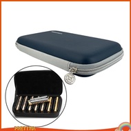 [PrettyiaSG] Zipper Harmonica Box Organiser Holder for 7Pcs 10-holes Harmonicas Parts