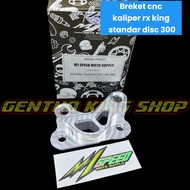 BREKET BRAKET KALIPER STANDAR RX KING NEW CNC M1 SPEED
